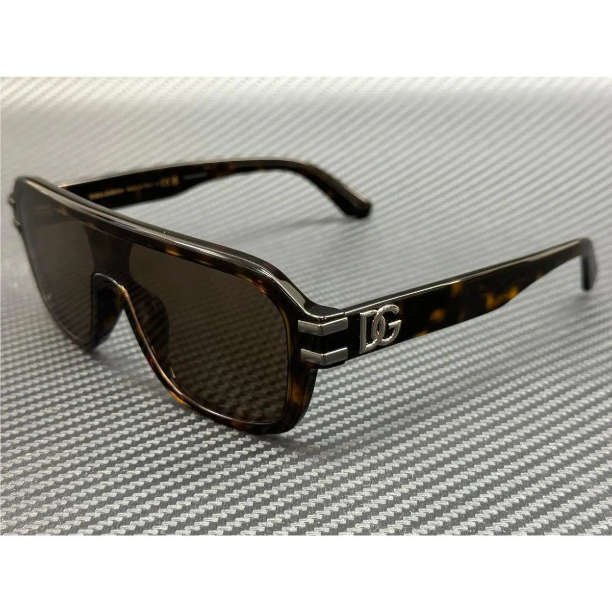 Dolce Gabbana DG4507 502 73 Havana Brown Men`s 65 mm Sunglasses