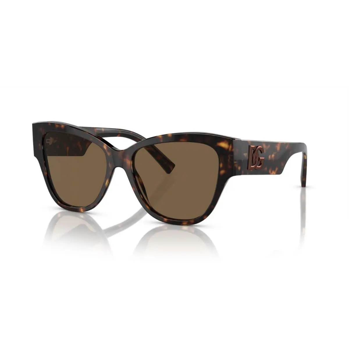 Dolce Gabbana DG 4449 Havana/dark Brown 502/73 Sunglasses