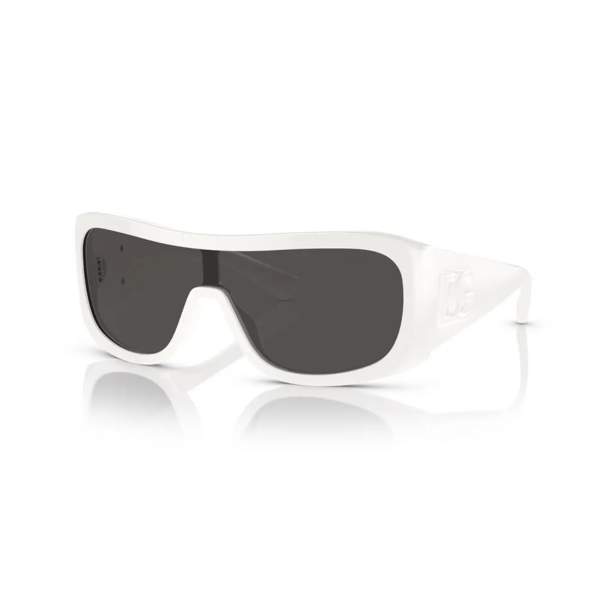 Dolce Gabbana DG 4454 White/dark Grey 3312/87 Sunglasses