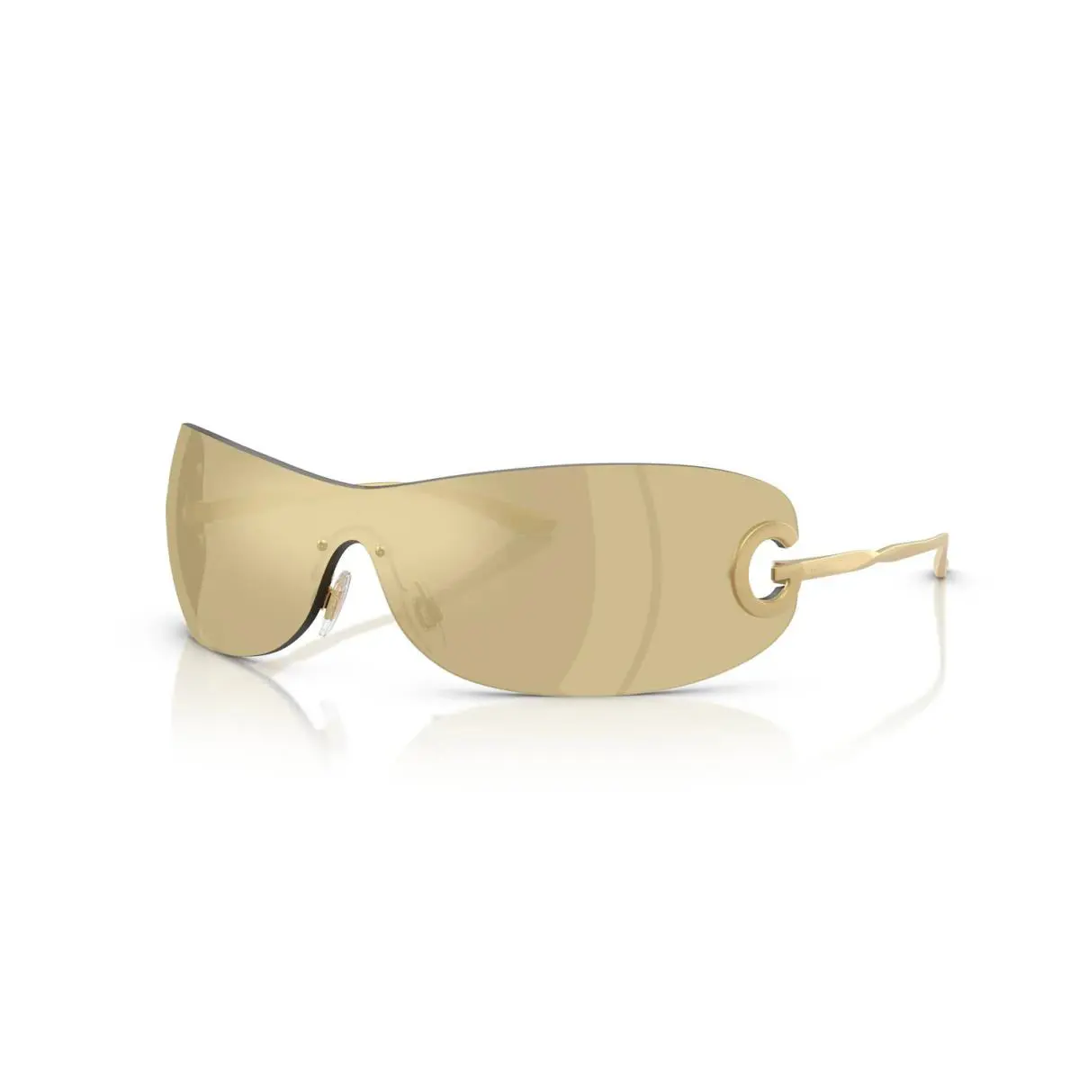 Dolce Gabbana DG 2308 Gold/gold Mirrored 12246E Sunglasses