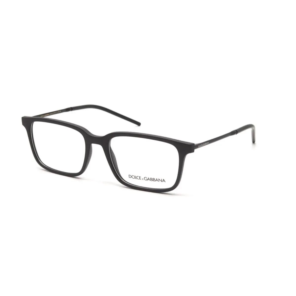 Dolce Gabbana Eyeglasses DG 5099 2525 55-18 145 Matte Black Rectangular Frames