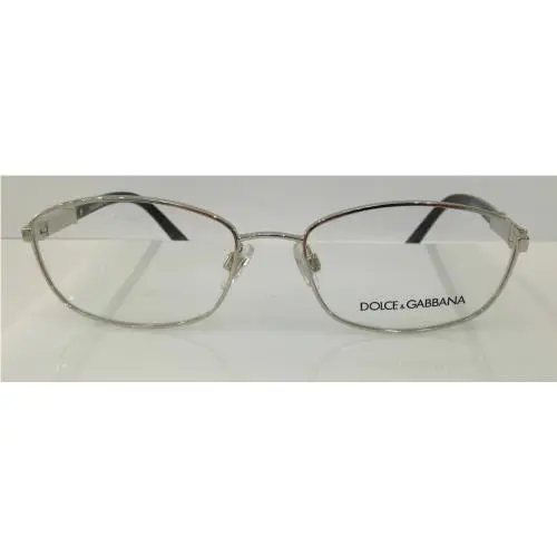 Dolce Gabbana DG 1206 Silver 061 Metal Eyeglasses Frame 54-17-135 Italy