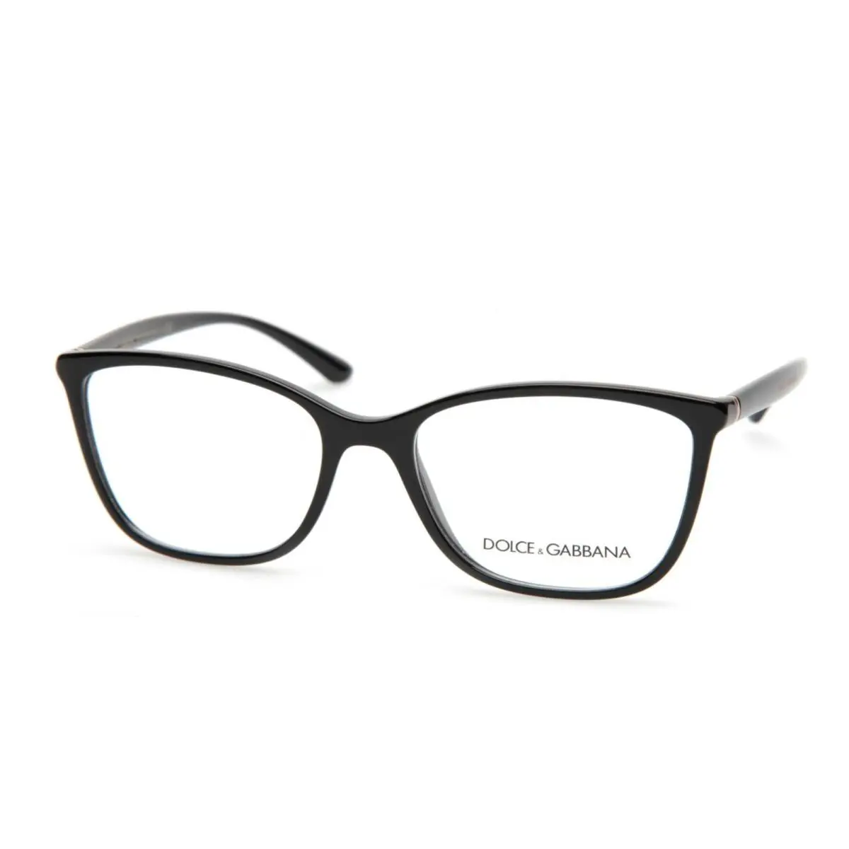 Dolce Gabbana Eyeglasses DG 5026 501 54-17 140 Black Rectangular Cateye Frames