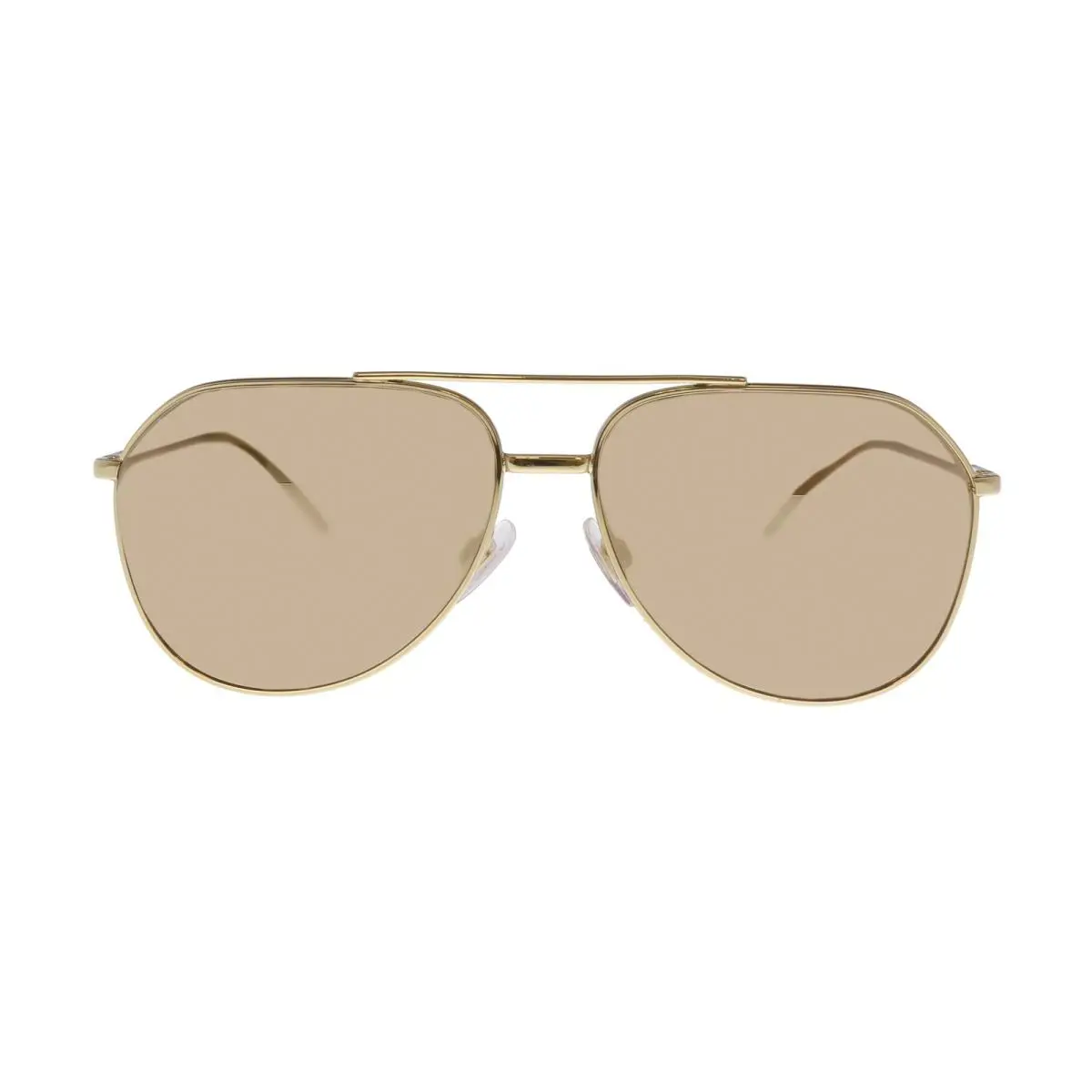 Dolce Gabbana DG2166 K02/F9 Gold Aviator Sunglasses