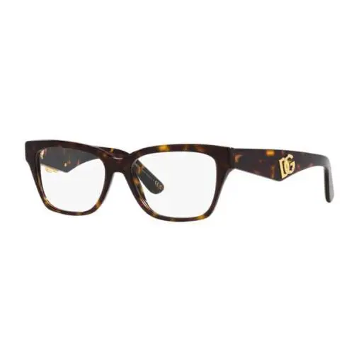 Dolce Gabbana DG3370 502 52 Eyeglasses Tortoise Optical Frame - Frame: Tortoise, Lens: Demo Lens