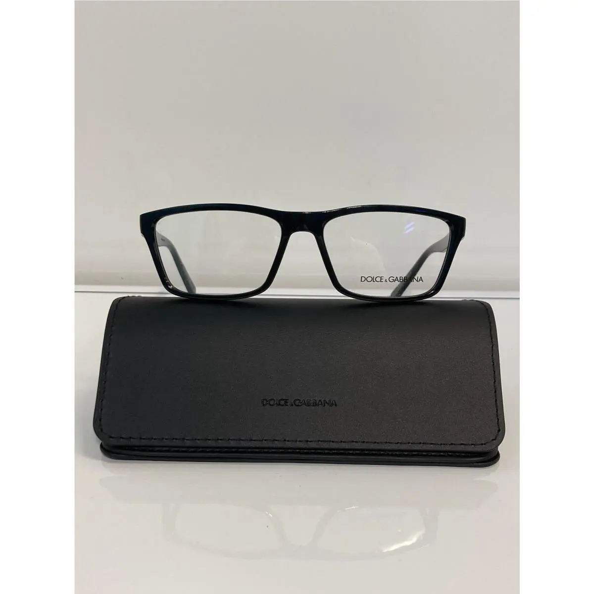 Dolce Gabbana 5072 501 Black Acetate Men s Eyeglasses 58mm