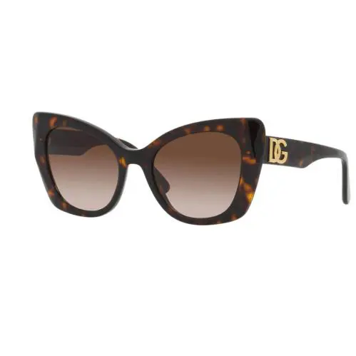 Dolce Dolce & Gabbana DG4405 502/13 Gabbana DG4405 502/13 Havana/brown Gradient Cat Eye Women`s Sunglasses