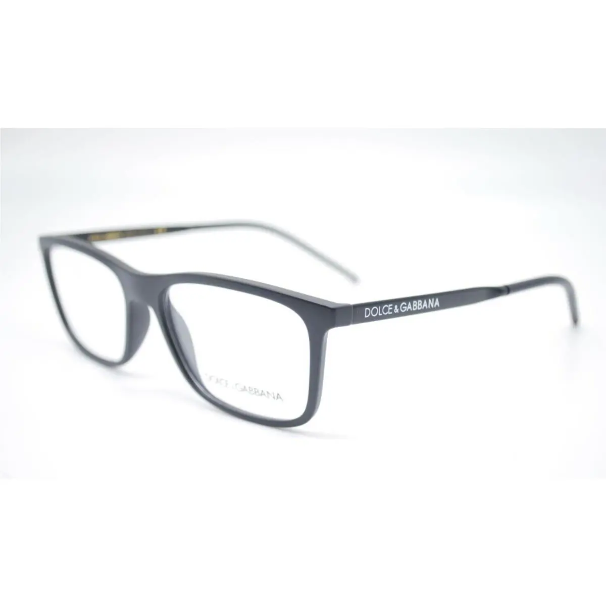 Dolce Gabbana Eyeglasses DG 5044 2525 55-17 145 Matte Black Rectangular Frames
