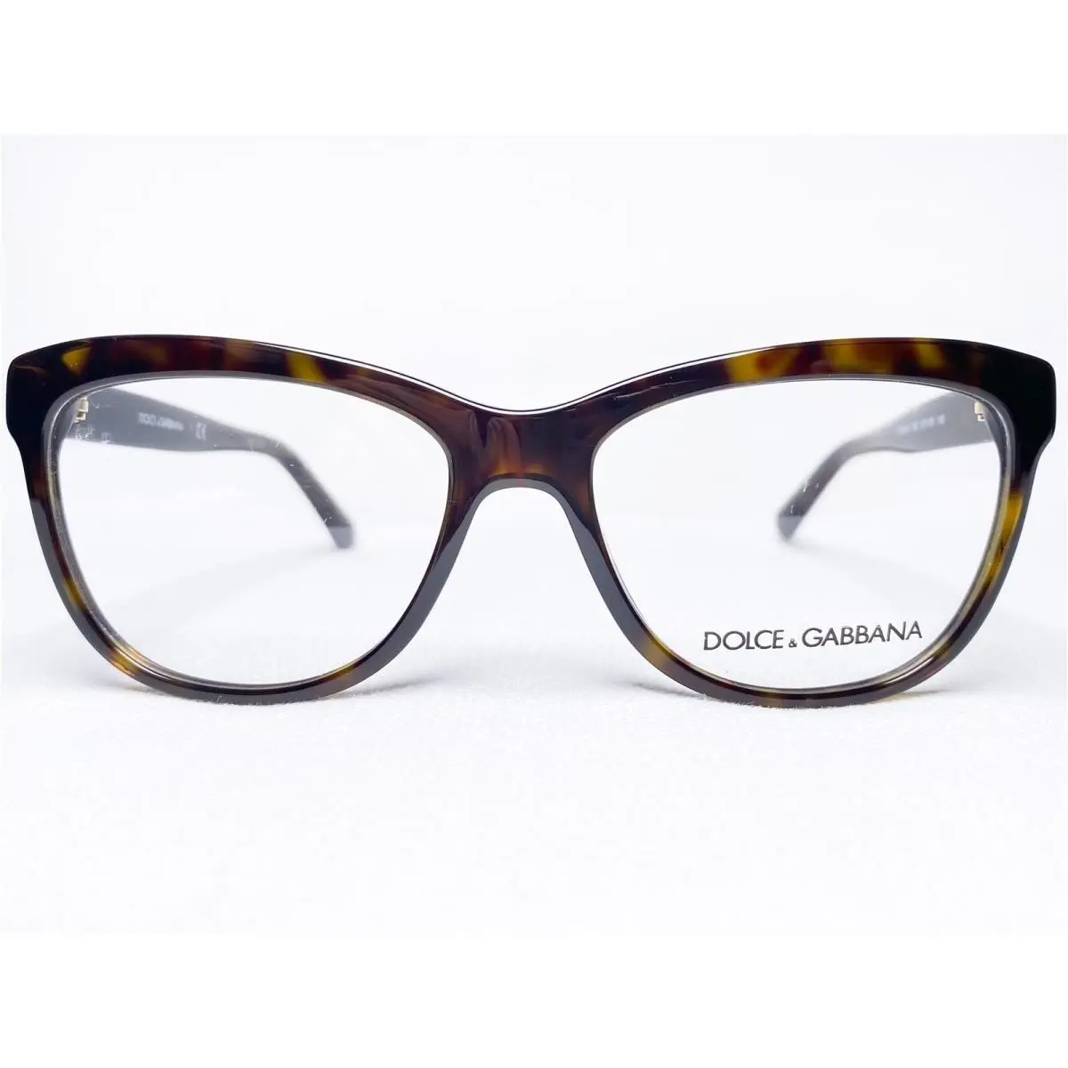 Dolce Gabbana DG3244 502 Women`s Havana Square Eyeglasses Frames 53/16 140