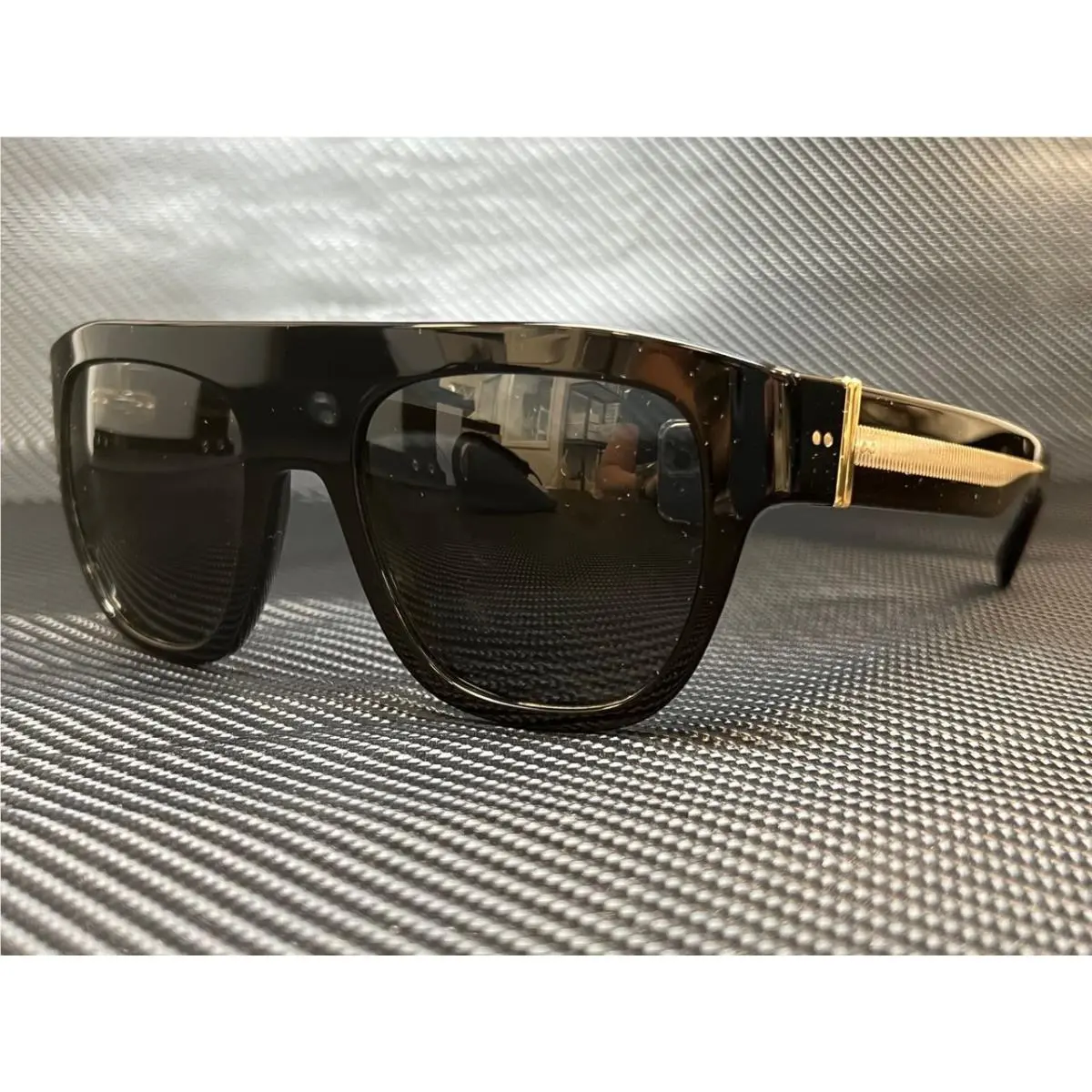 Dolce Gabbana DG4398 501 87 Black Square 54 mm Women`s Sunglasses