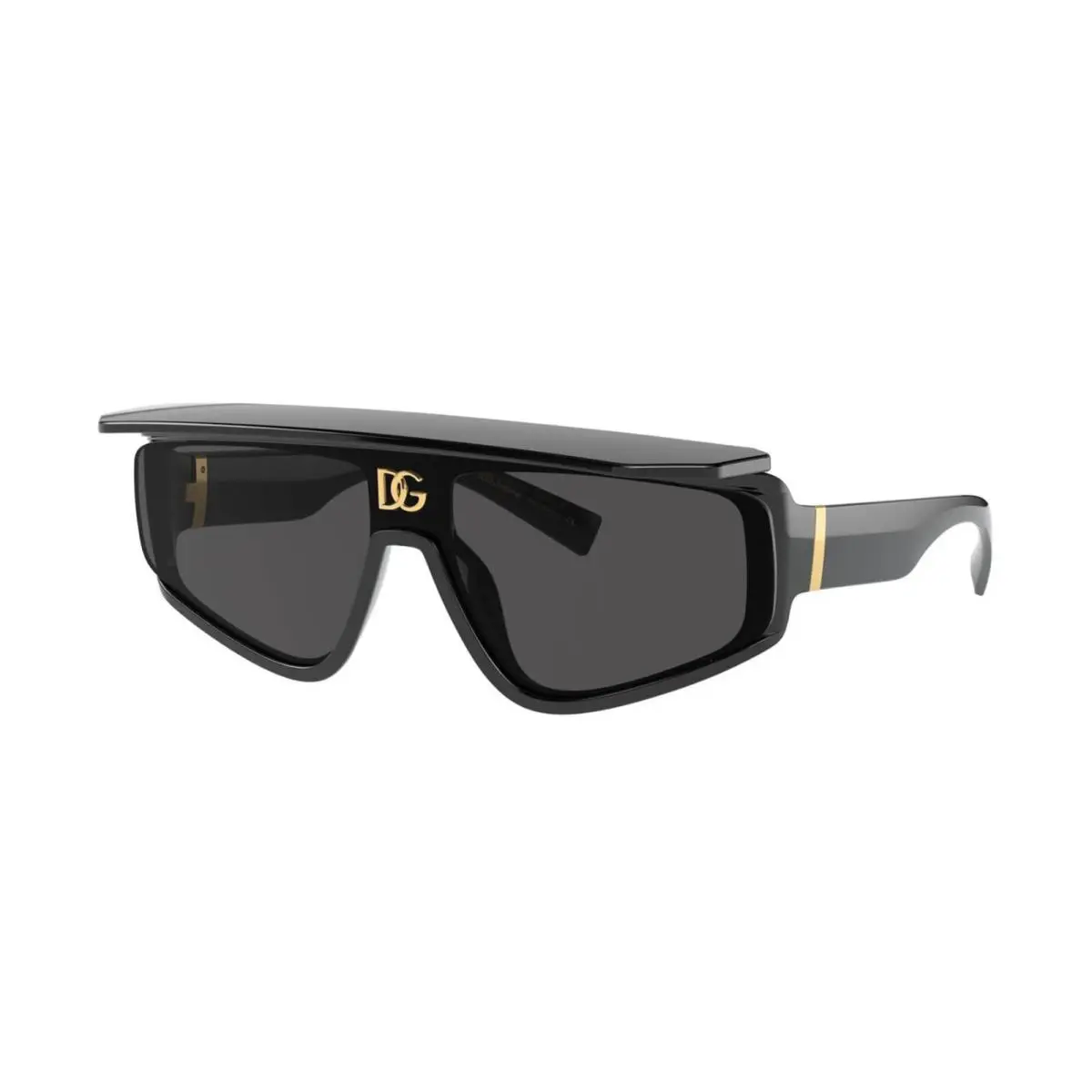 Dolce Gabbana DG 6177 Shiny Black/grey 501/87 Sunglasses