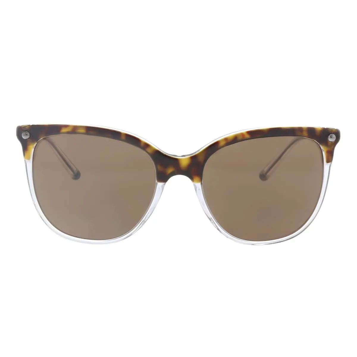 Dolce Gabbana DG4333 757/73 Havana Square Sunglasses - Havana, Frame: Havana, Lens: Brown