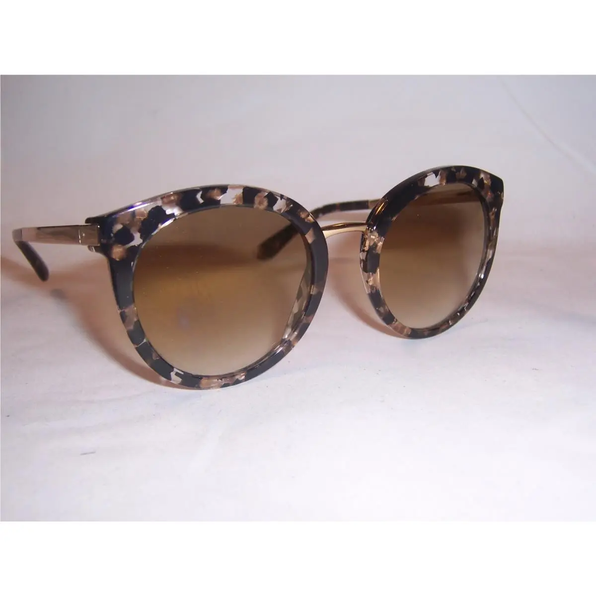 Dolce Gabbana Sunglasses DG 4268 911/6E Cube Black/brown 52MM