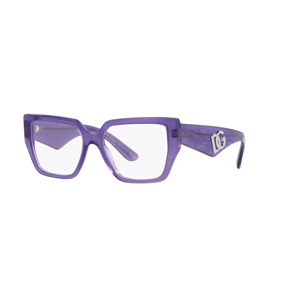 Dolce Gabbana DG 3373 Fleur Purple 3407 Eyeglasses