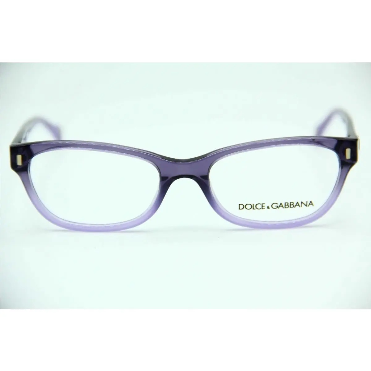 Dolce Gabbana DD 1205 1674 Violet Plastic Cat Eye Eyeglasses 50-17-135 DD1205