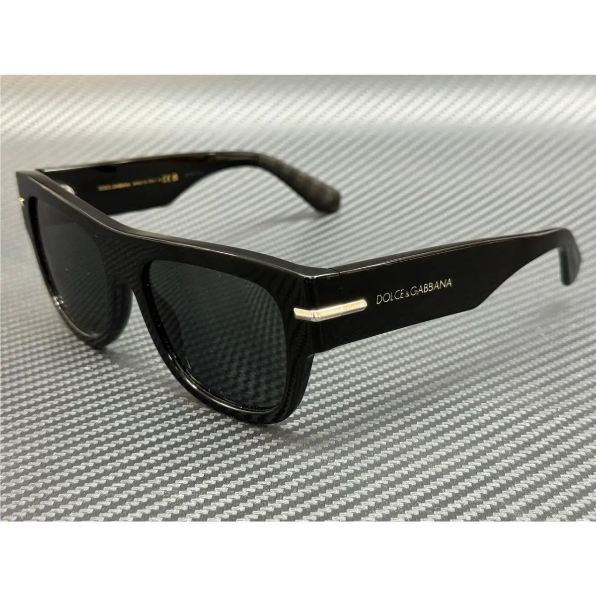Dolce Gabbana DG4484 501 87 Black Grey Men`s 54 mm Sunglasses