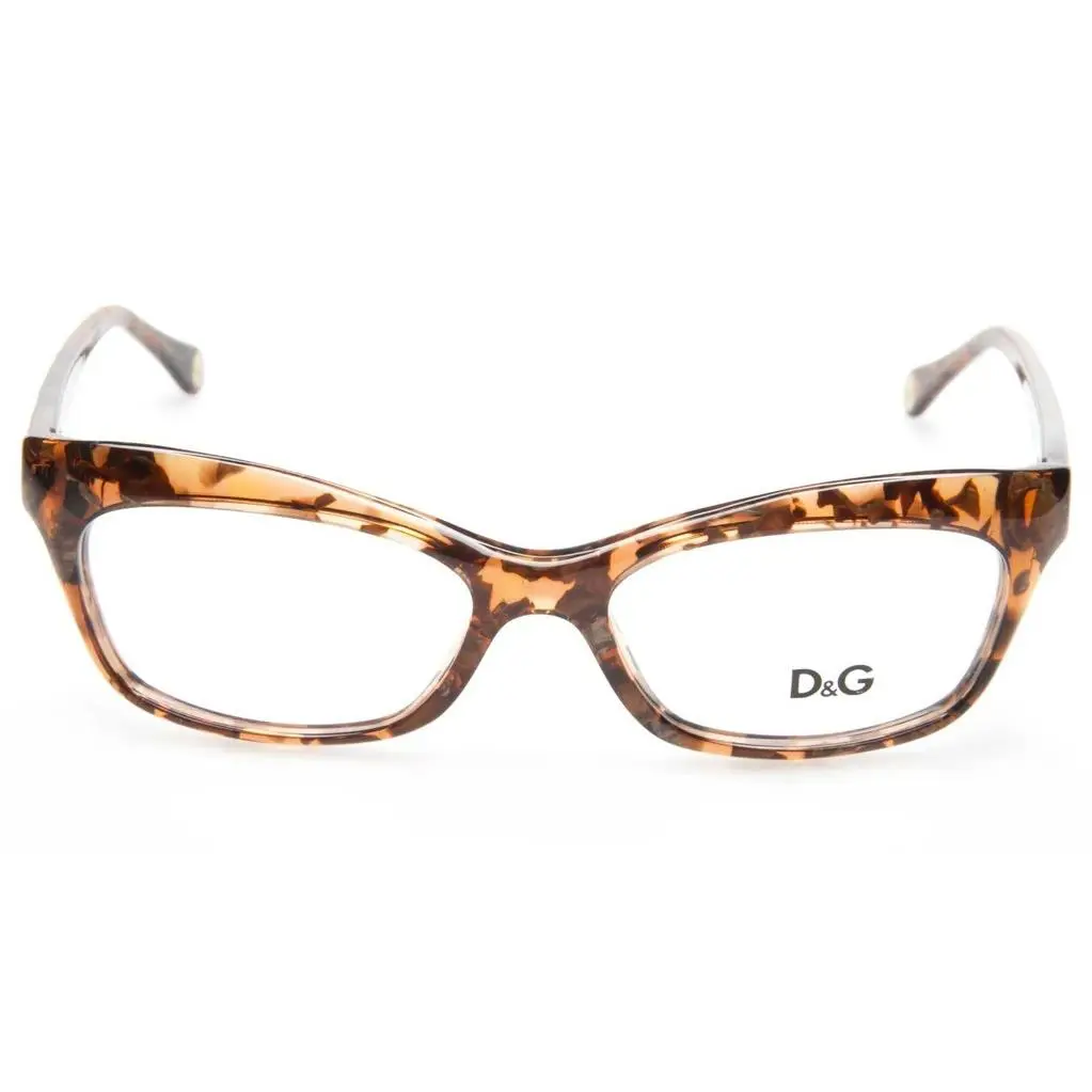 Dolce Gabbana Eyeglasses DG1232 2550 Brown Frames 55mm Rx-able Full Set ST