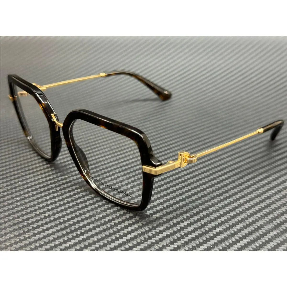 Dolce Gabbana DG3396 502 Brown Havana Women`s 55 mm Eyeglasses