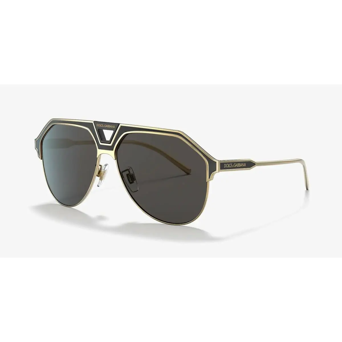 Dolce Gabbana DG 2257 Gold/dark Grey 1334/87 Sunglasses