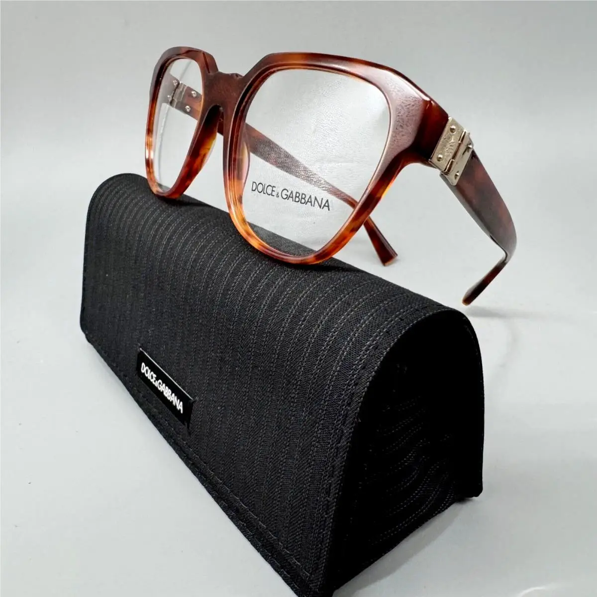 Dolce Gabbana DG3277 3144 Eyeglasses Frames 53-20-140 Havana Unisex Italy