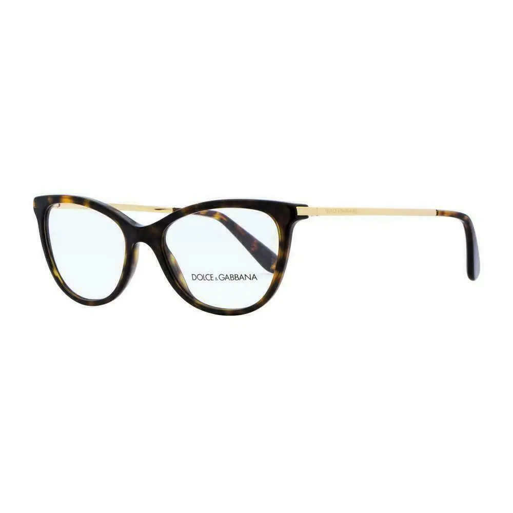 Dolce Gabbana Cateye Eyeglasses DG3258 502 Havana 52mm 325 Optical Frame