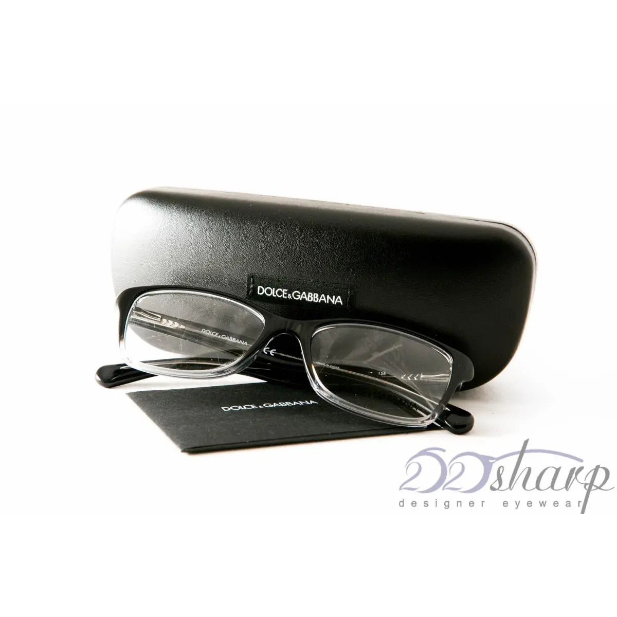 Dolce Gabbana Eyeglasses-dd 1246 2602 Black Gray