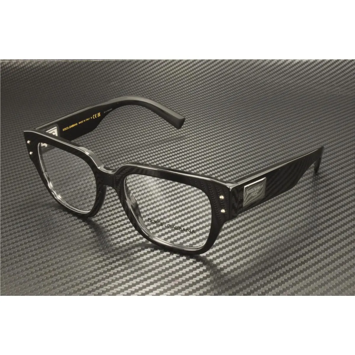 Dolce Gabbana DG3405 501 Black Men`s 54 mm Eyeglasses