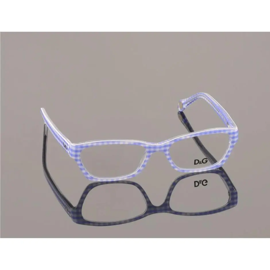Dolce Gabbana Eyeglasses DG1216 1883 Checkered Frame 50mm Rx-able Full Set ST
