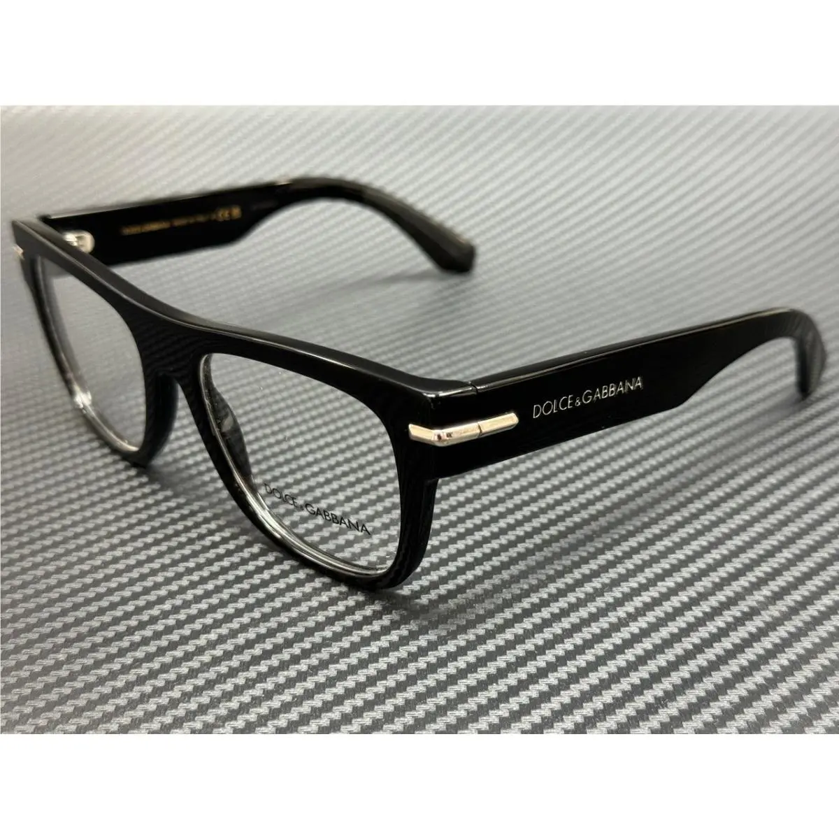 Dolce Gabbana DG3407 501 Black Men`s 54 mm Eyeglasses