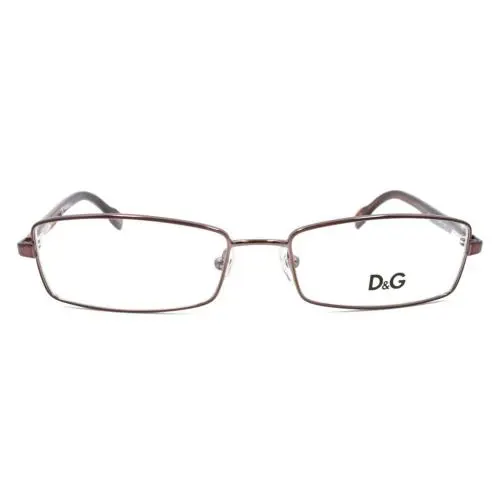 Dolce Gabbana Eyeglasses DG5079 152 Brown Frames 53mm Rx-able Full Set ST