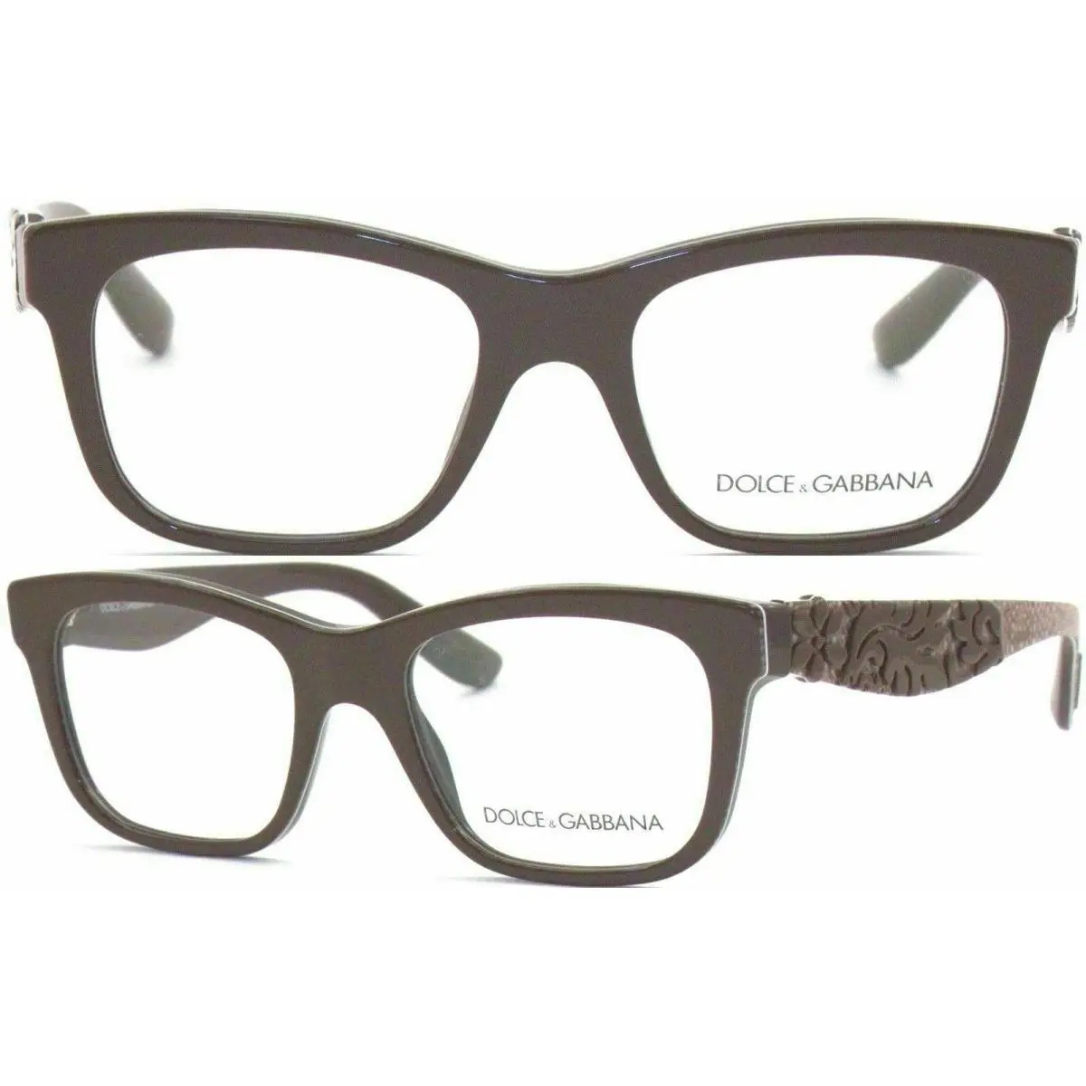 Dolce Gabbana Eyeglasses Optical Frame Brown DG 3239 3002 50mm
