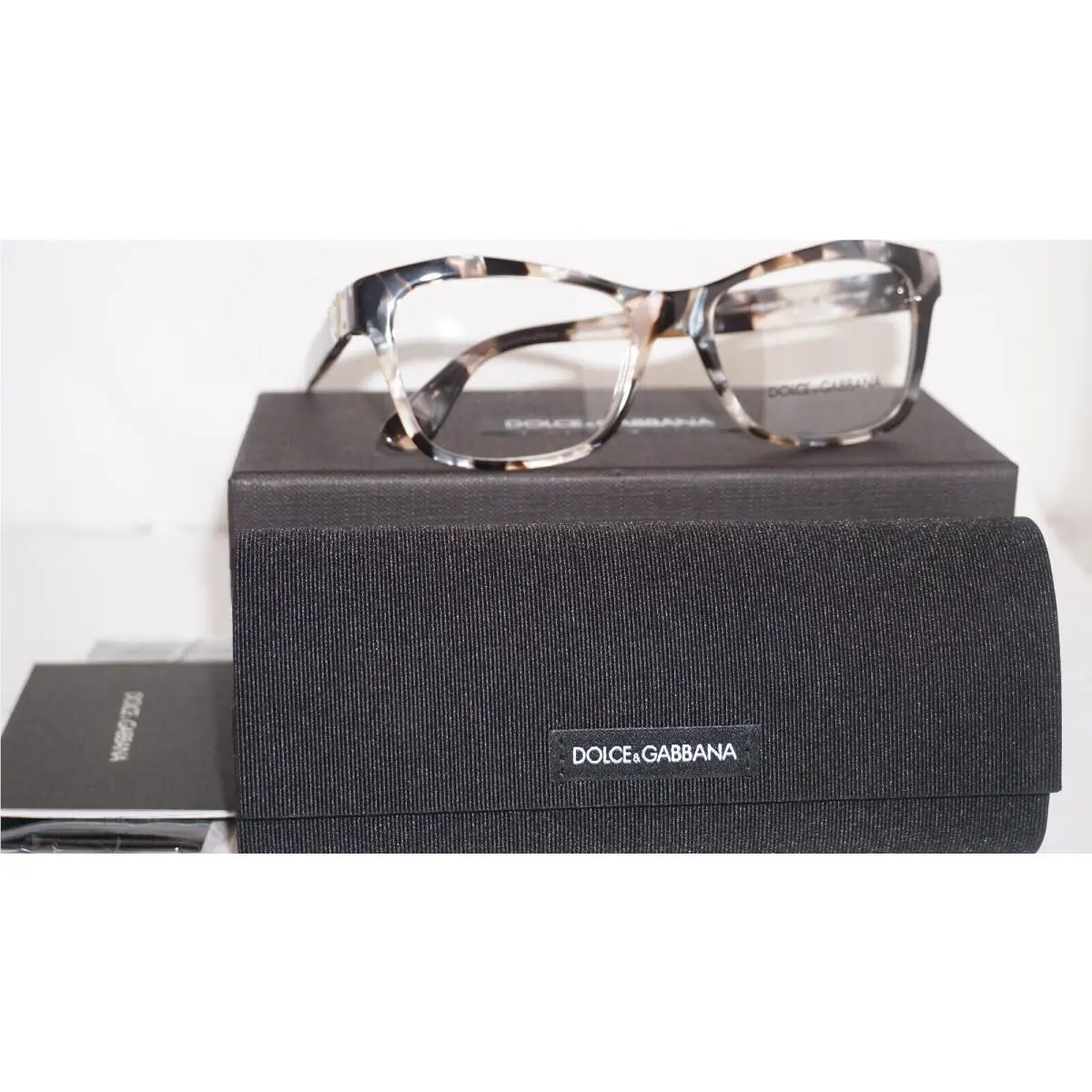 Dolce Gabbana Eyeglasses Grey Tortoise DG3273 3120 53 17 140