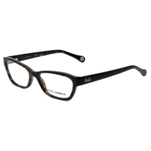 Dolce Gabbana Eyeglasses DG1216 502 Tortoise Frames 50mm Rx-able Full Set ST