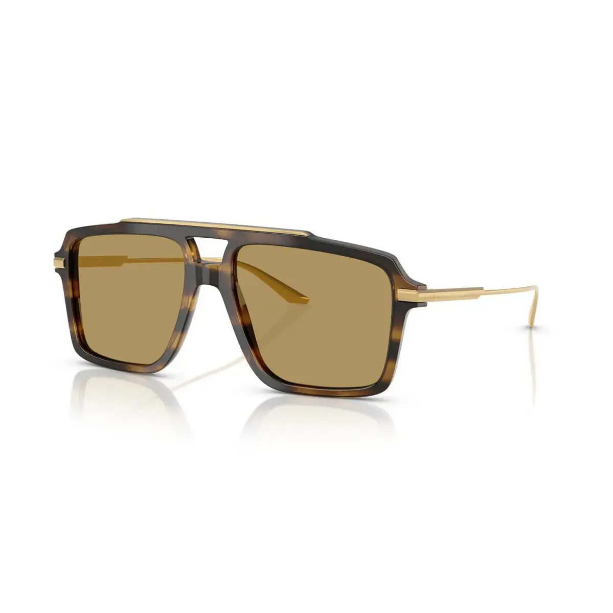 Dolce Gabbana DG 4477 Striped Brown/brown 344673 Sunglasses