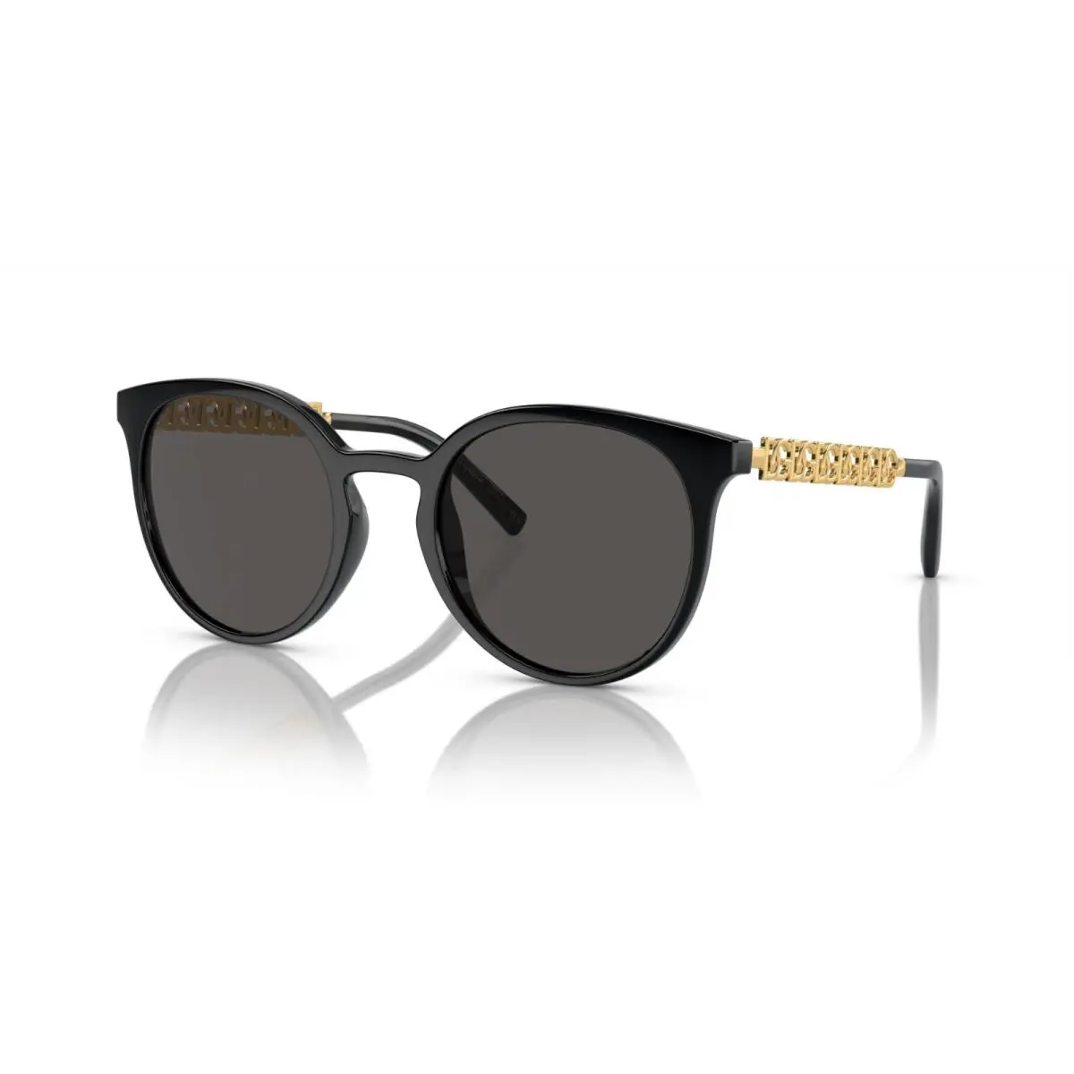 Dolce Gabbana DG 6189U Black/dark Grey 501/87 Sunglasses