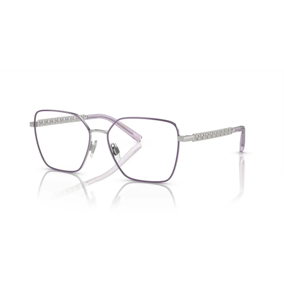 Dolce Gabbana DG 1351 Lilac Silver 1317 Eyeglasses