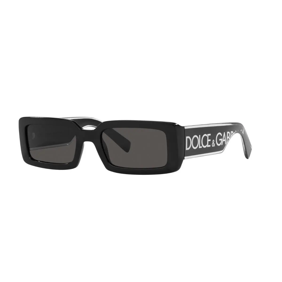 Dolce Gabbana DG 6187 Shiny Black/grey 501/87 Sunglasses