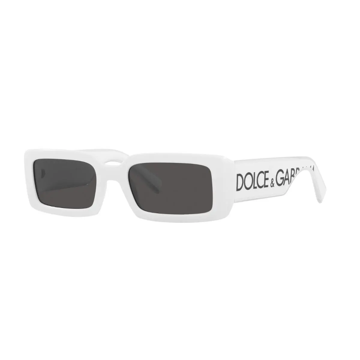 Dolce Gabbana DG 6187 White/dark Grey 3312/87 Sunglasses