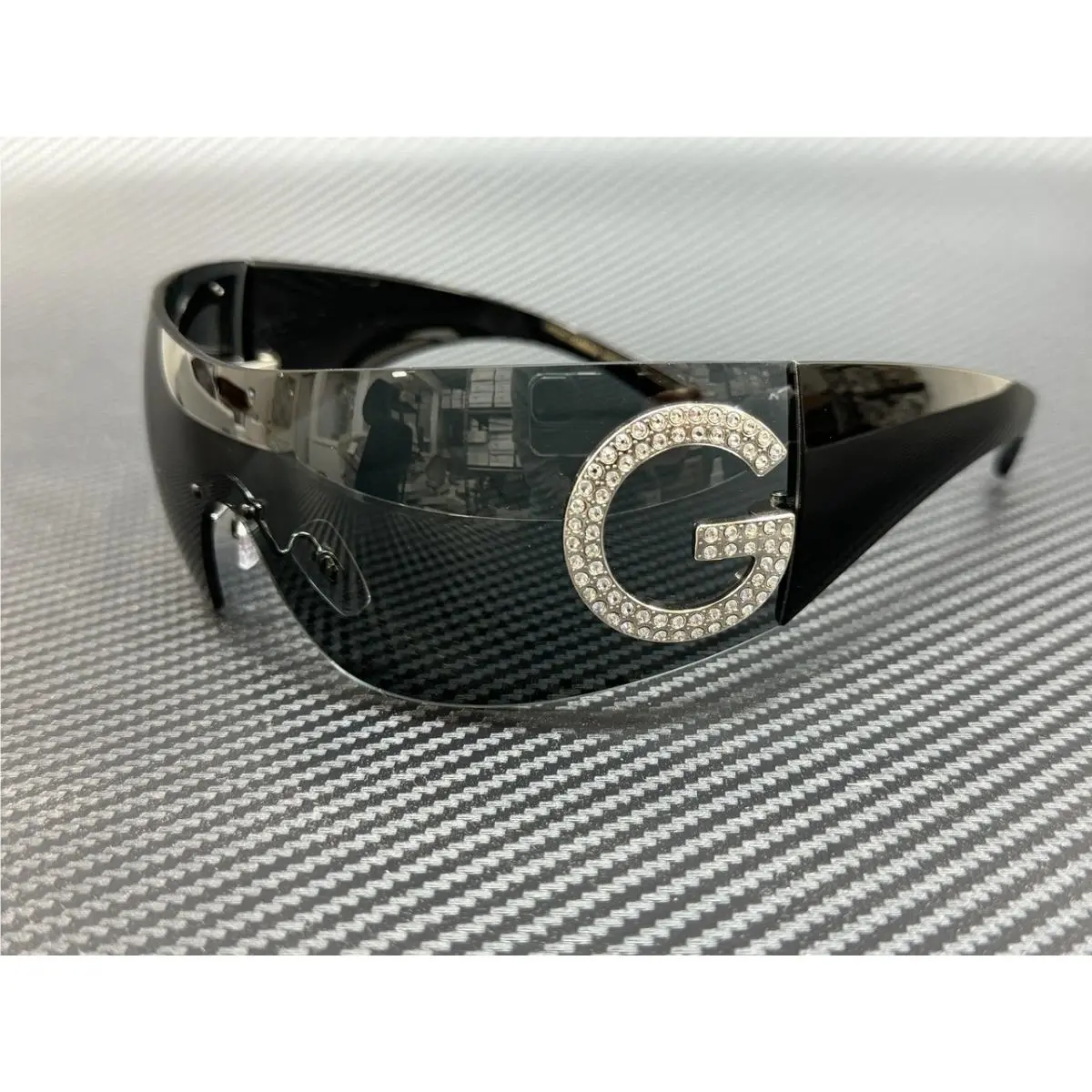 Dolce Gabbana DG2298B 05 87 Black Dark Grey Women`s 72 mm Sunglasses