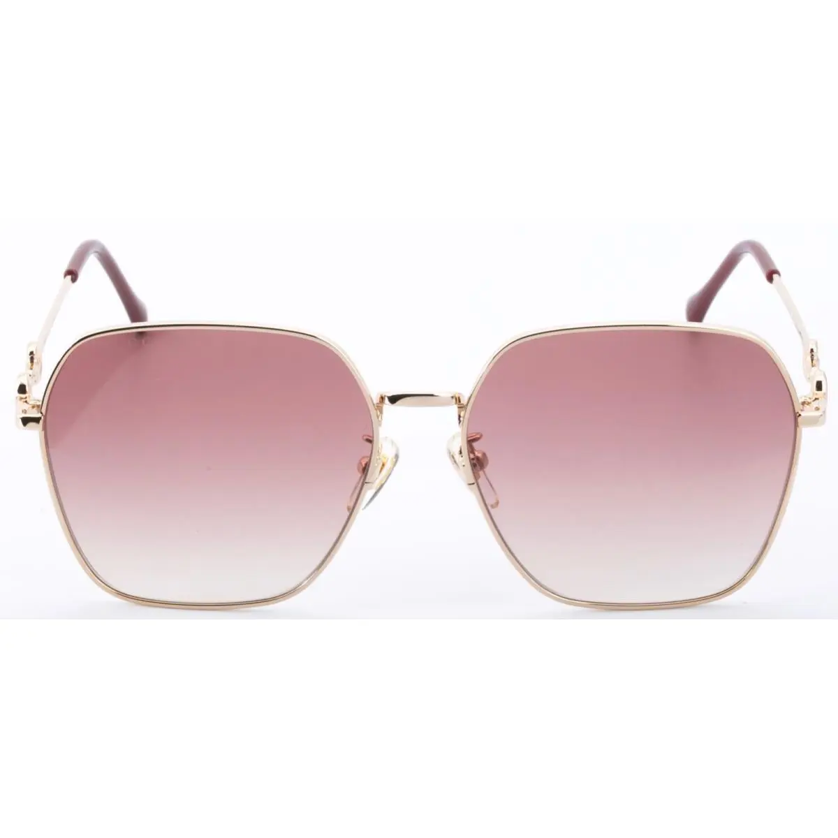 Ntw Gucci Sunglasses Women`s GG0882SA 005 Gold/red Gradient 60-16-145mm