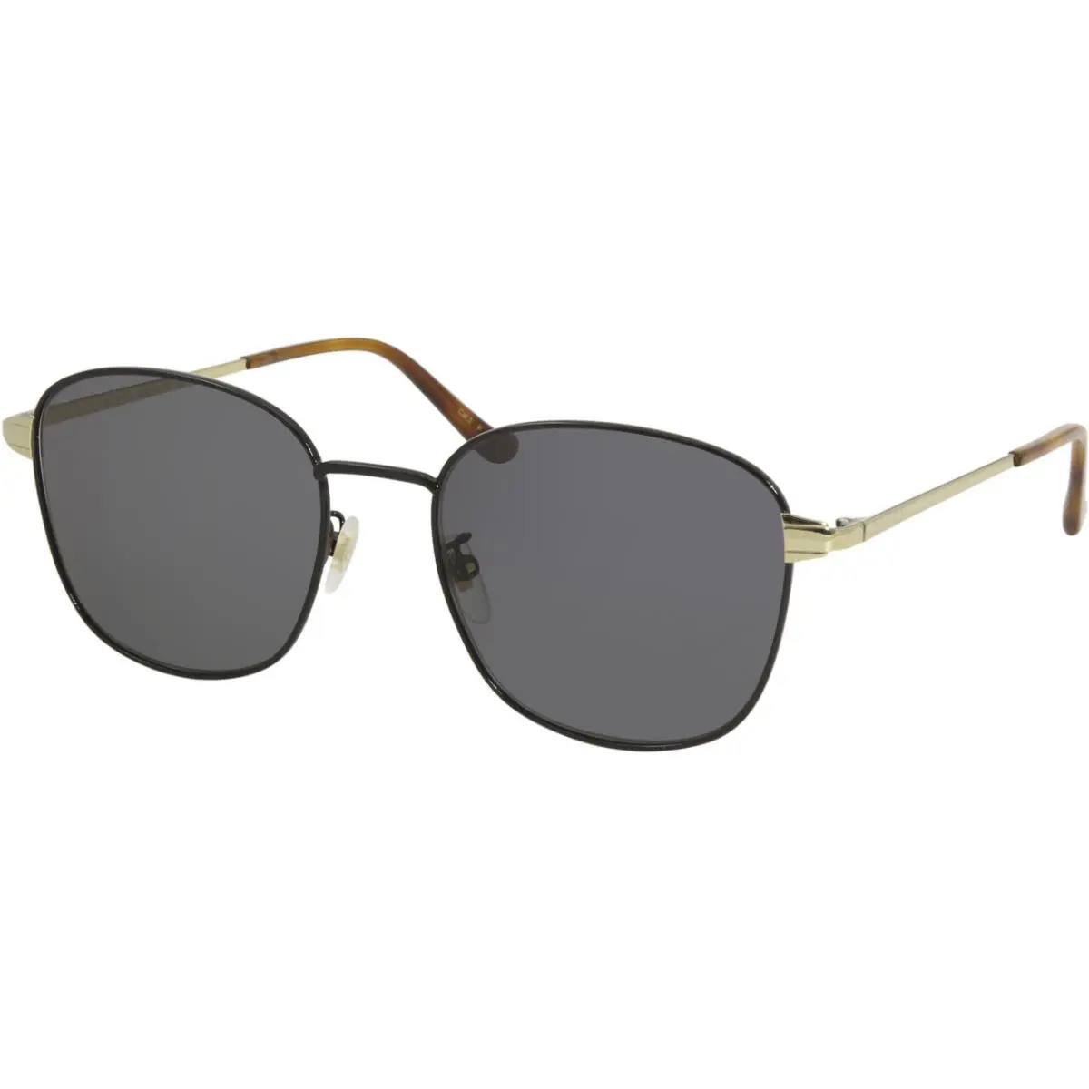 Gucci GG0575SK 002 Sunglasses Men`s Black/grey Polarized Lenses Square 56mm