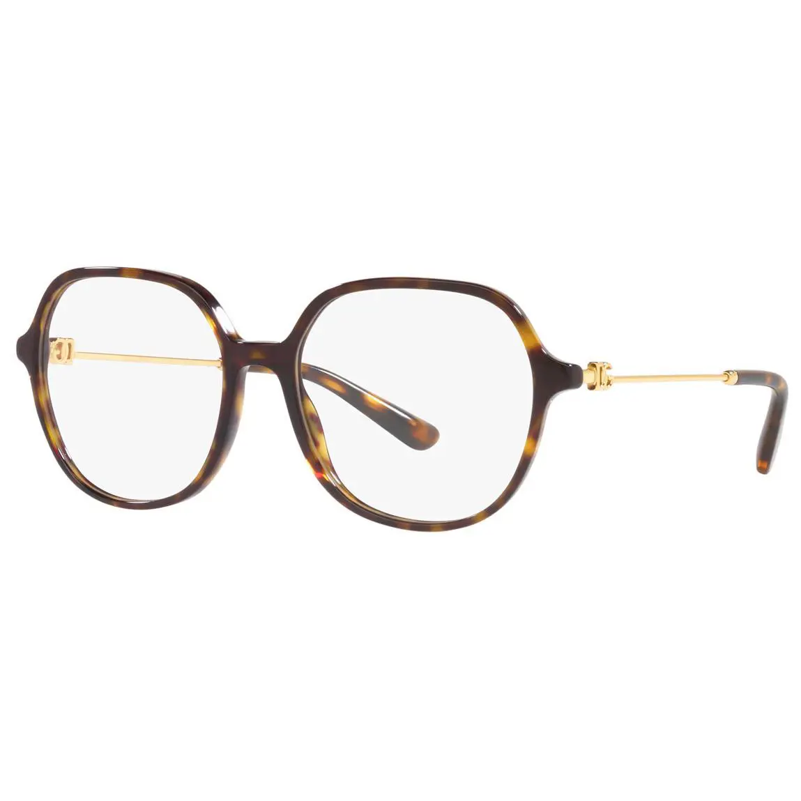 Dolce Gabbana DG3364F 502 56 Eyeglasses Havana Optical Frame