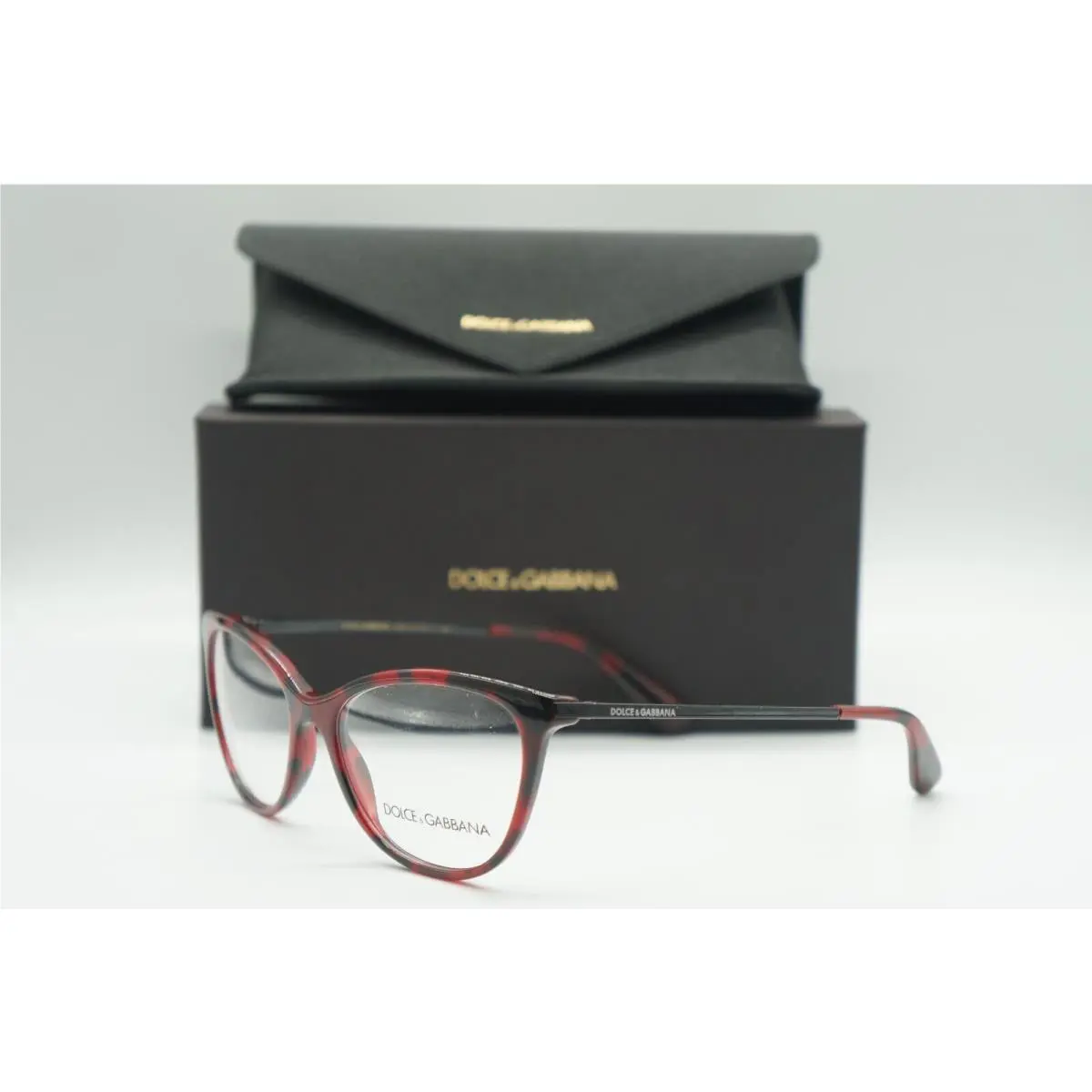 Dolce Gabanna DG3258 2889 Red Eyeglasses Frame 54-17