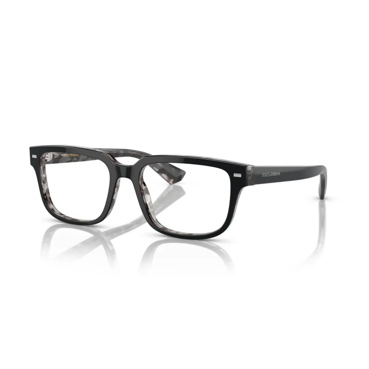 Dolce Gabbana DG 3380 Black On Grey Havana 3403 Eyeglasses