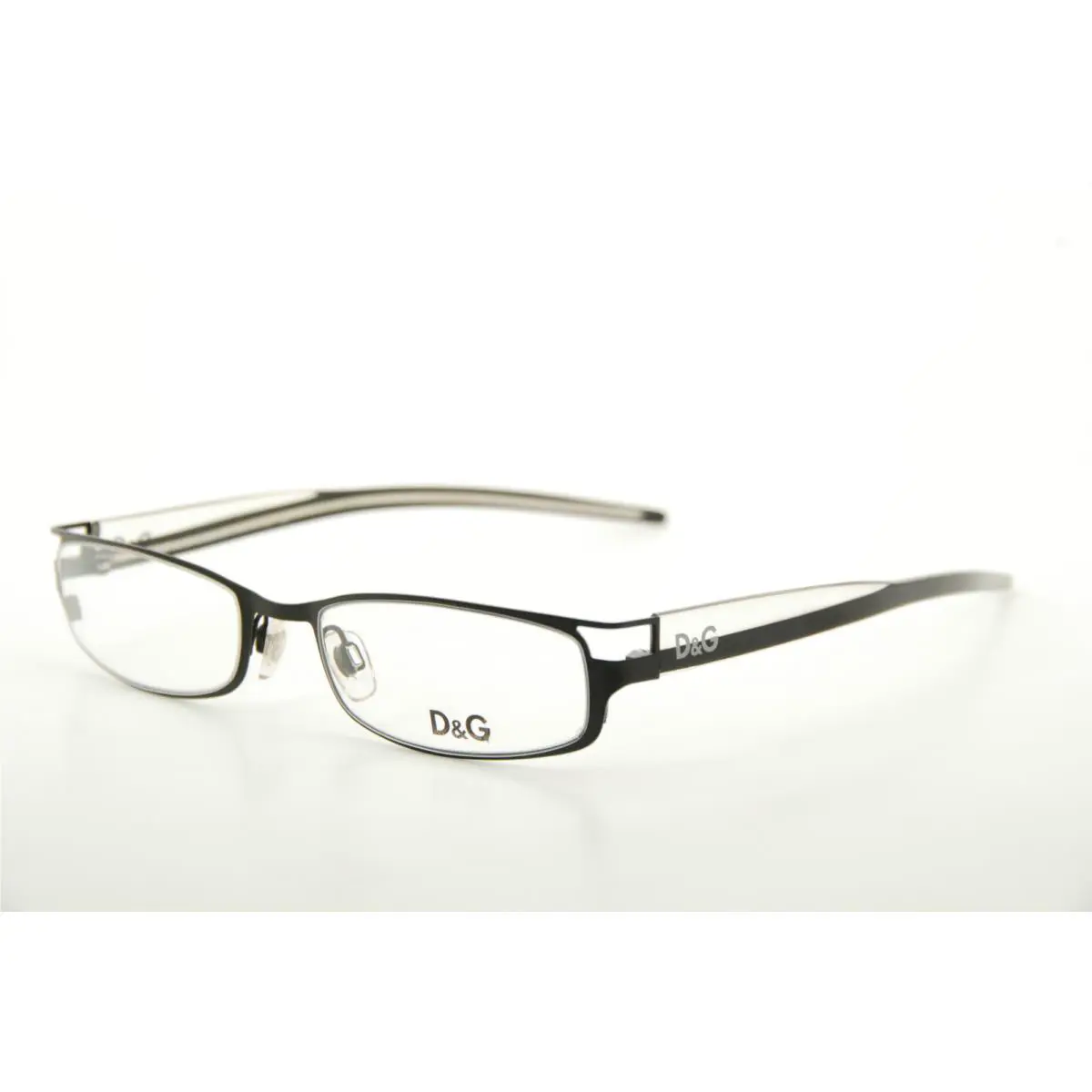 Dolce Gabbana DG 4107 0BR Black/clear 51mm Eyeglasses RX Italy