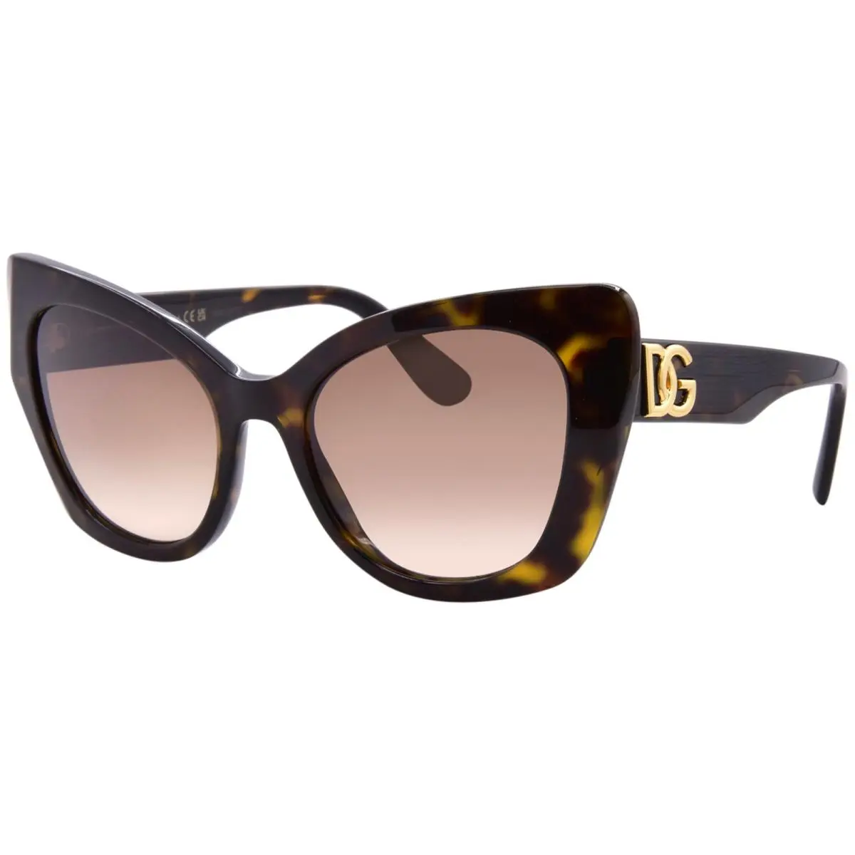 Dolce Gabbana DG4405 502/13 Sunglasses Women`s Havana/brown Gradient 53mm