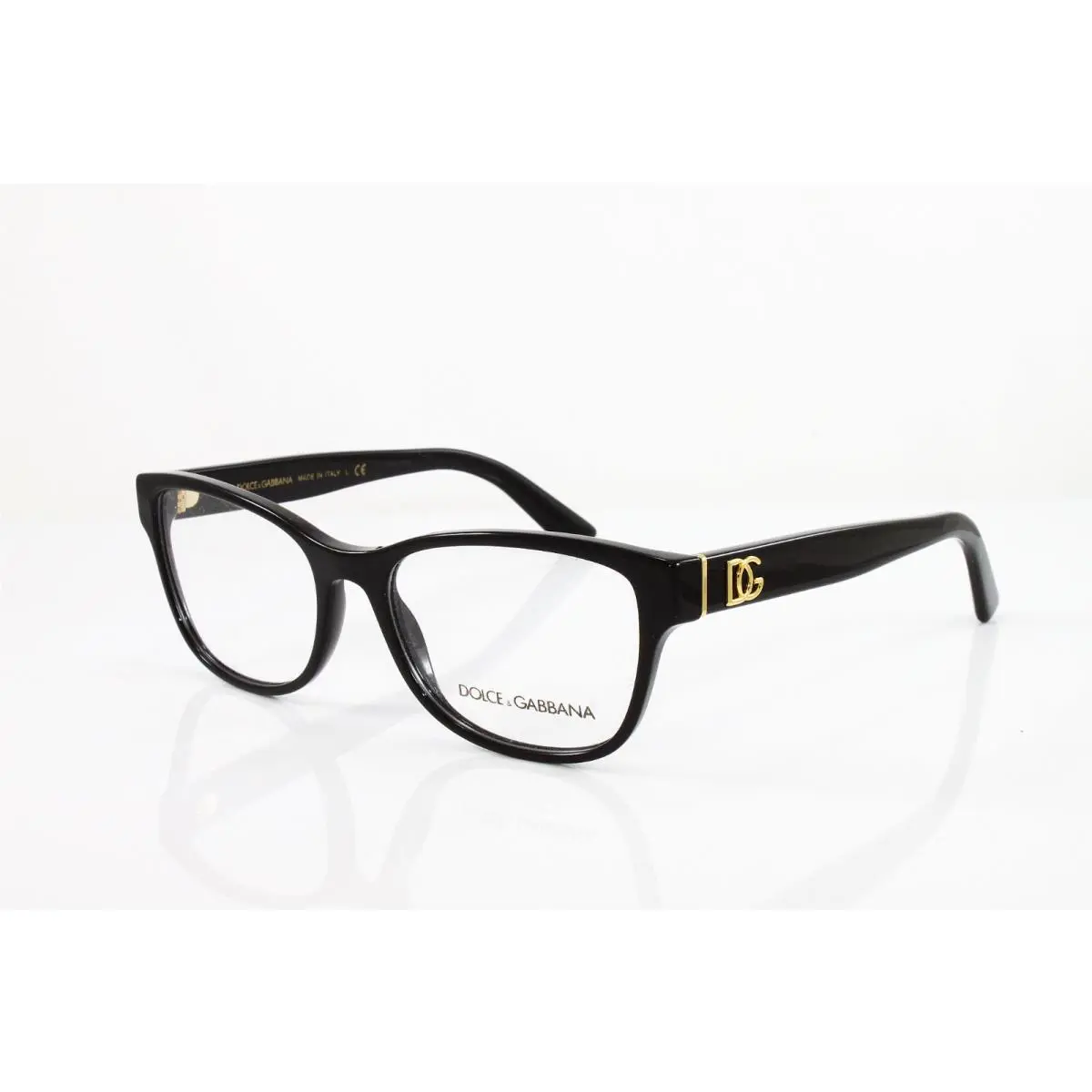 Dolce Gabbana Women`s Eyeglasses DG3326-501 Polished Black 54mm