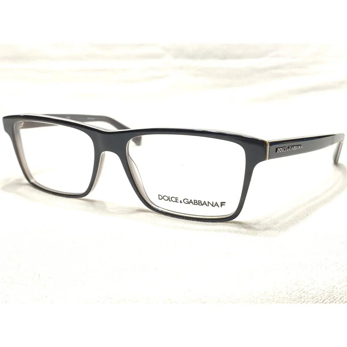 Dolce Gabbana DG3207 1871 Mens Black Modern Eyeglasses Frames 55/16 145