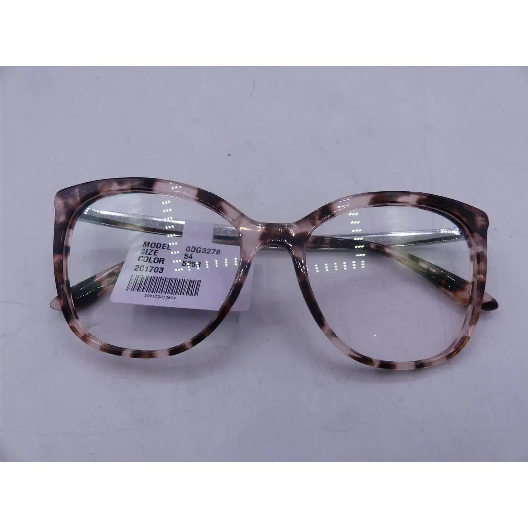 Dolce Gabbana DG3278 Purple HAVANA5253 Womens Eyeglasses Frames Size 54-17-140