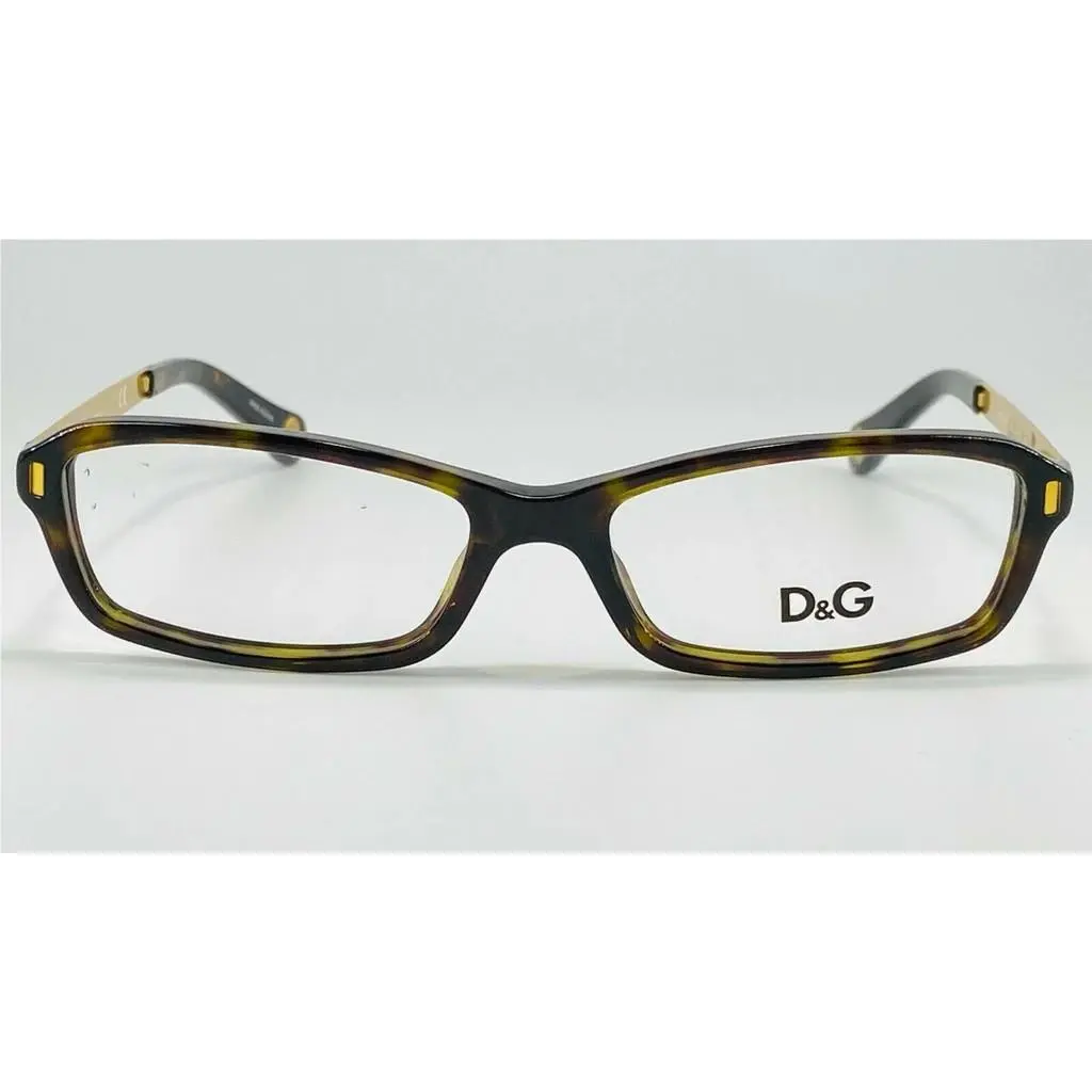 Dolce Gabbana Eyeglasses DG1217 502 Havana Frames 49mm Rx-able Full Set ST